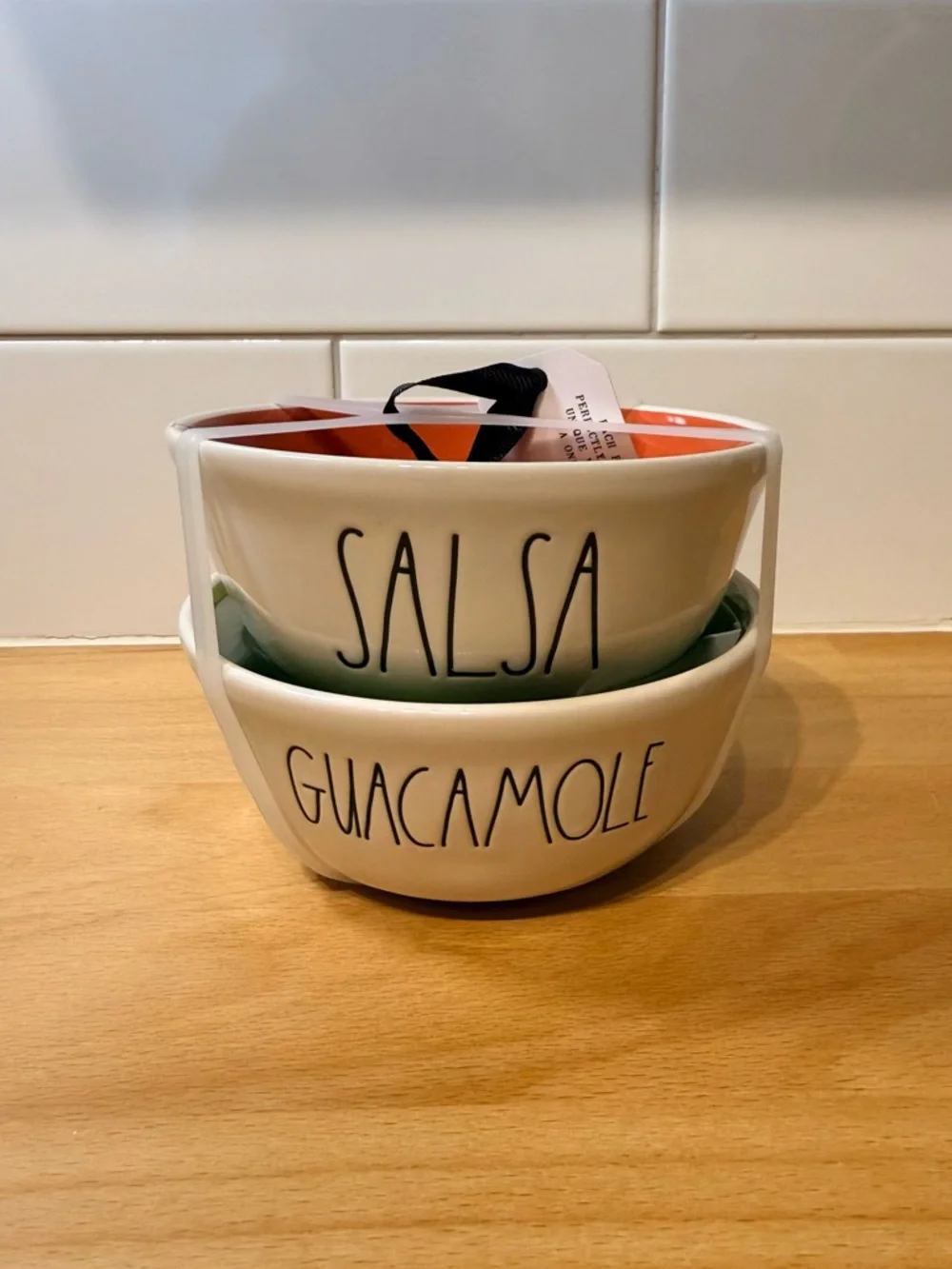 Rae Dunn Salsa & Guacamole‎ Set | NWT